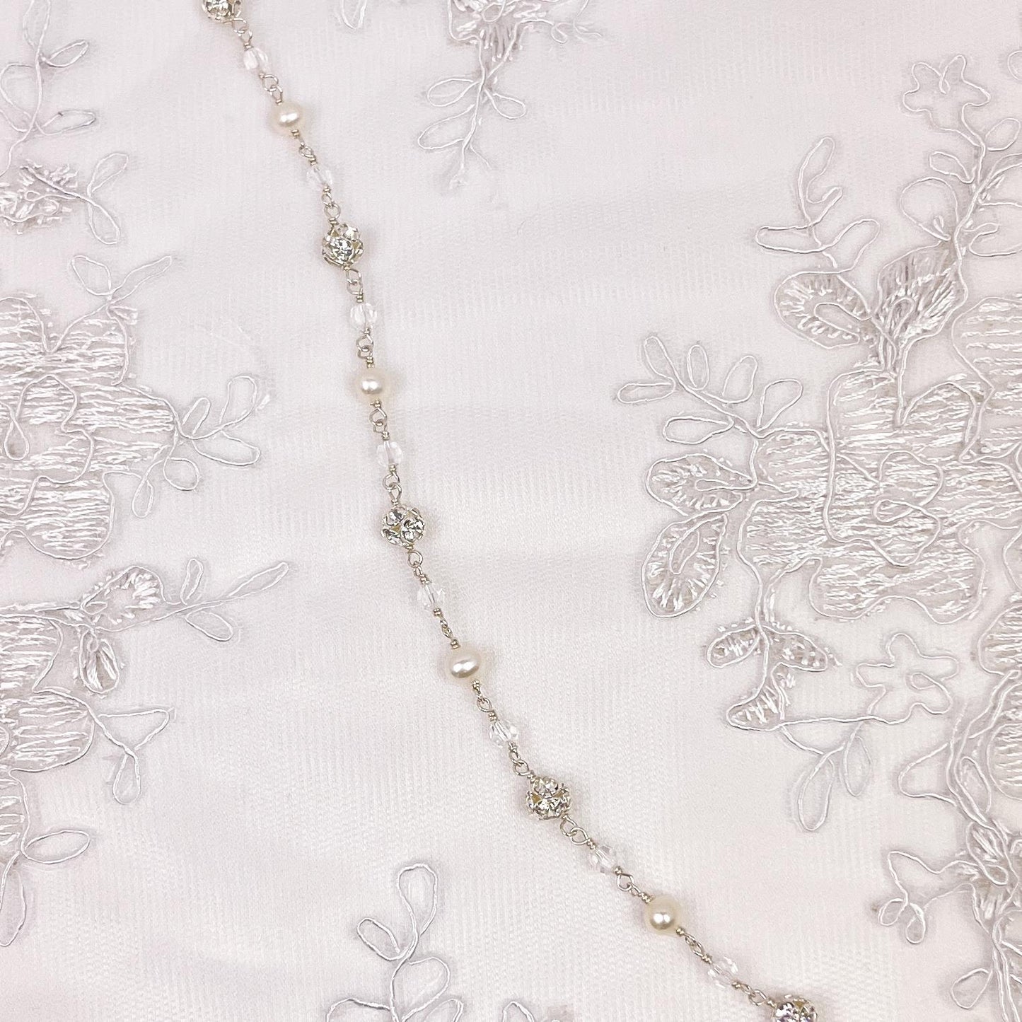 Wedding Beaded Necklace Present Idea for Mother of the Bride Gift Bridesmaid Daughter in Law Bridal Jewelry Handmade Heirloom Engagement Her