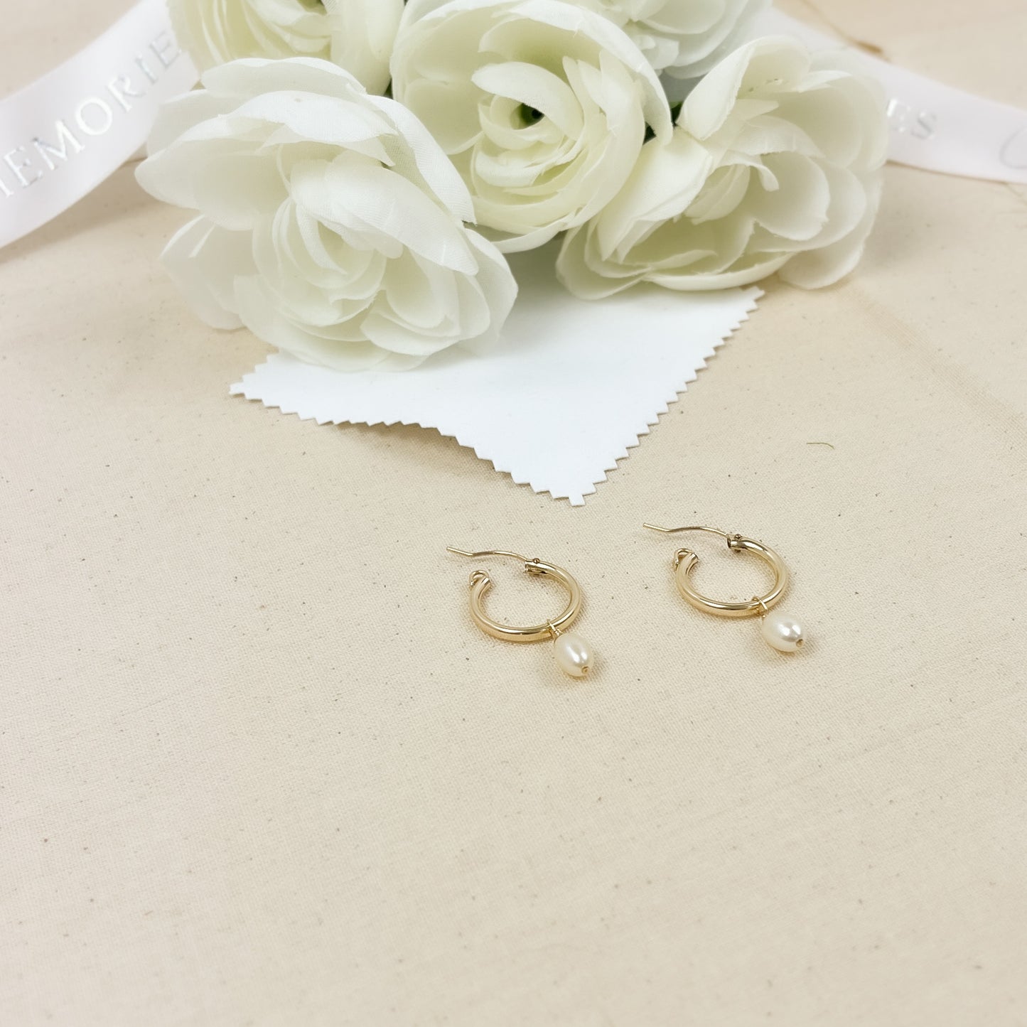 Jewelry Set Wedding Gold Silver Earrings Bridal Pearl Pendant Gift Idea for Bridesmaid Proposal Maid of Honor Present Bachelorette Memento