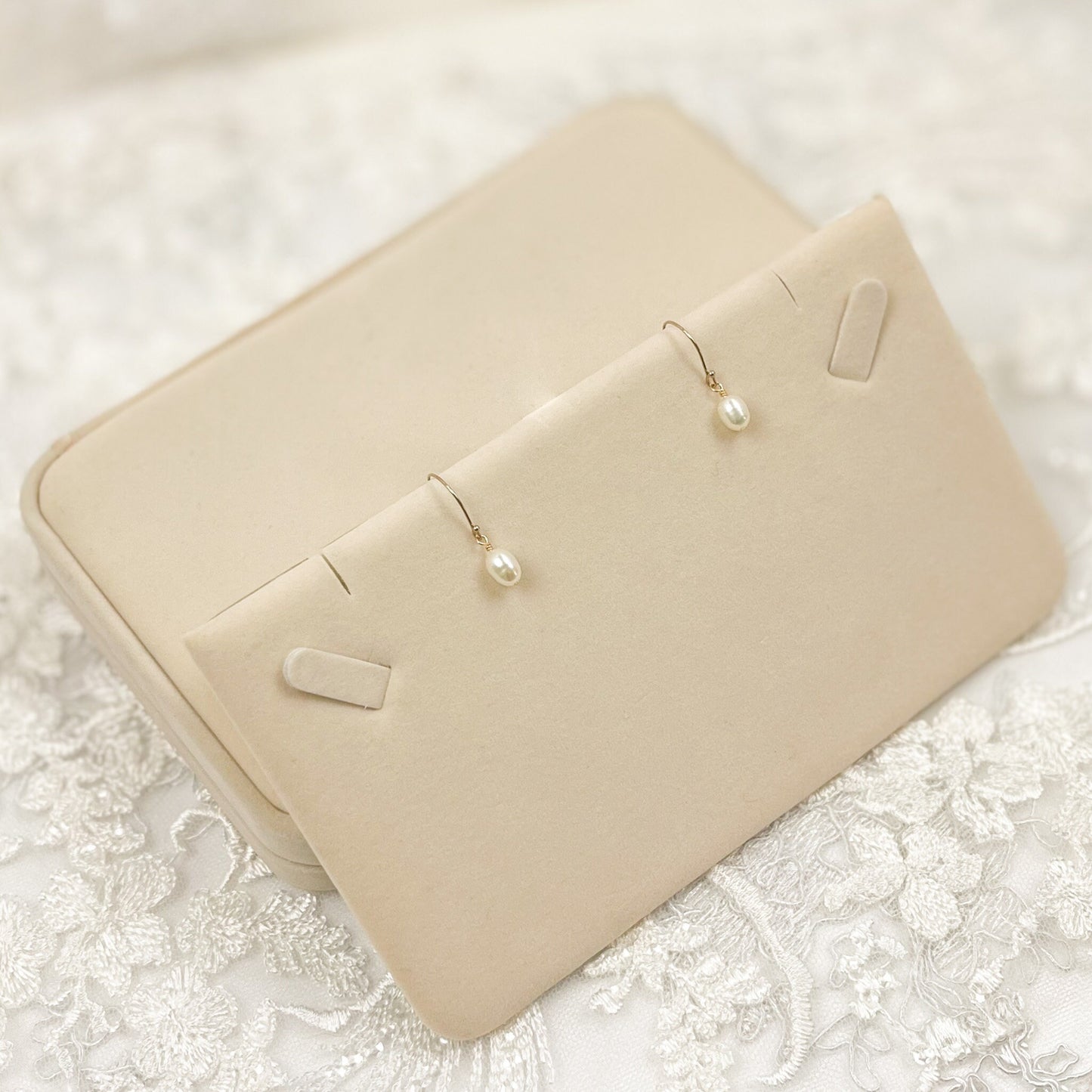 Minimalist Drop Earrings Freshwater Pearl Dangle Jewelry 14k Gold Fill Jewellery Sterling Silver Gift for Wife Anniversary Present Birthday