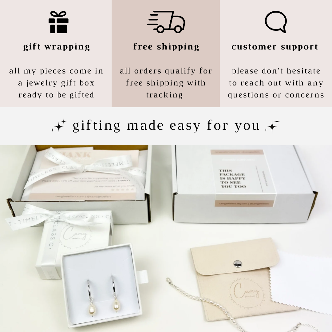 Bridesmaid Proposal Pendant Necklace Memento Mother Of Bride Present Gold Fill Sterling Silver  Gift Handmade Wedding Jewellery