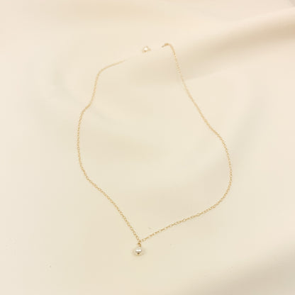 Bridesmaid Proposal Pendant Necklace Memento Mother Of Bride Present Gold Fill Sterling Silver  Gift Handmade Wedding Jewellery