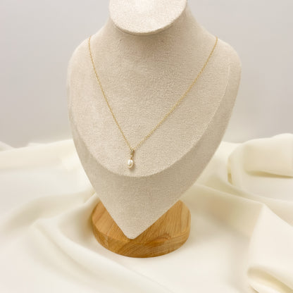 Jewelry Set Wedding Gold Silver Earrings Bridal Pearl Pendant Gift Idea for Bridesmaid Proposal Maid of Honor Present Bachelorette Memento